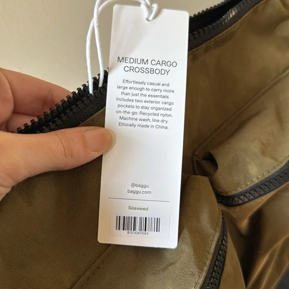 NWT Baggu Medium Cargo Crossbody - Picture 4 of 5